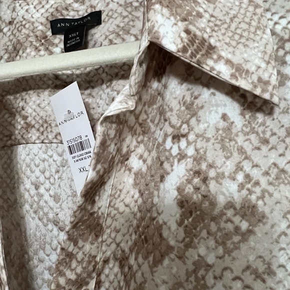 NWT Ann Taylor sleeveless blouse XXL - Picture 3 of 8